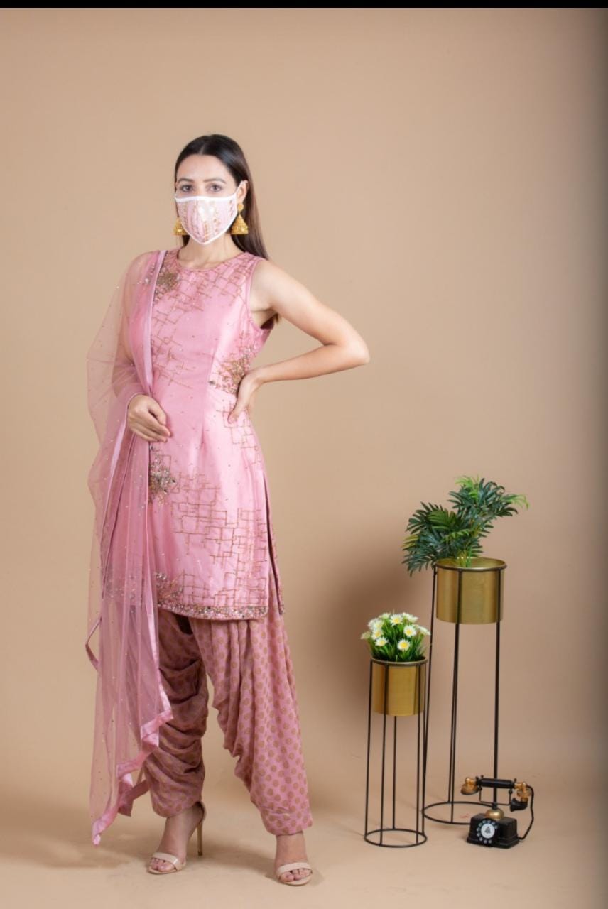Women's Punjabi Suit Traditional Punjabi Suit Katyals