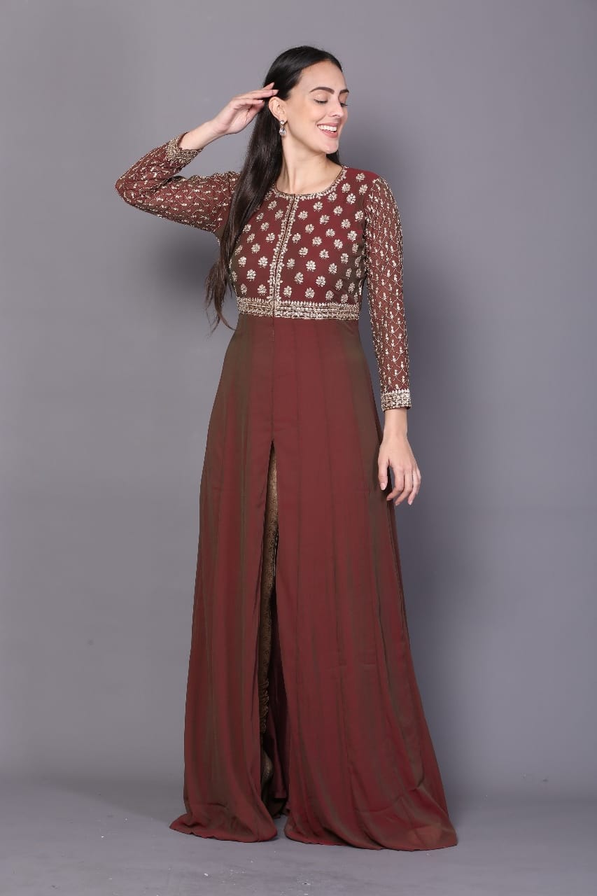Kurti with Palazzo | Kurti Palazzo Set | Women's Kurti Set | Katyals