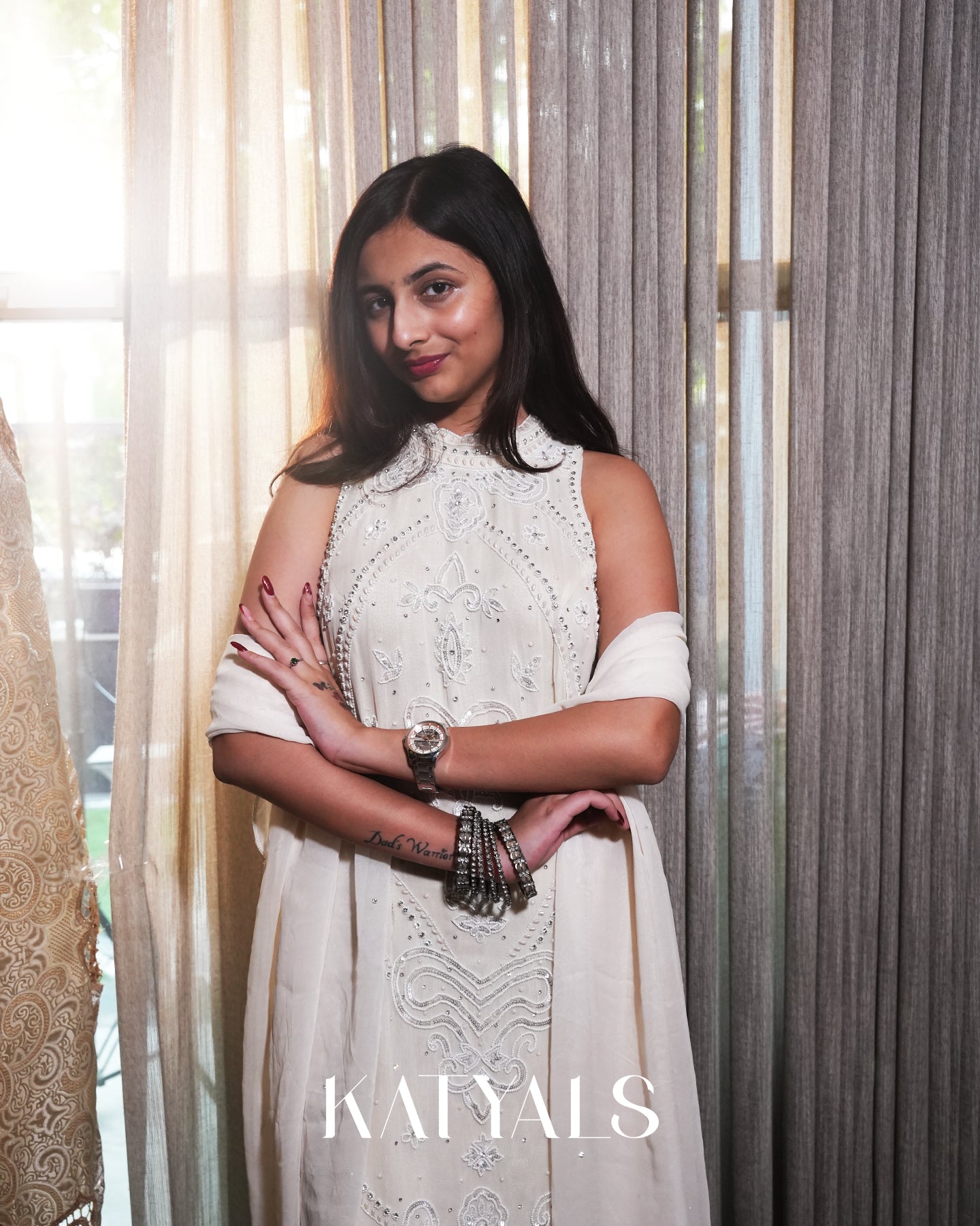 Halter Neck Suit | Halter Neck Sharara Suit | Katyals