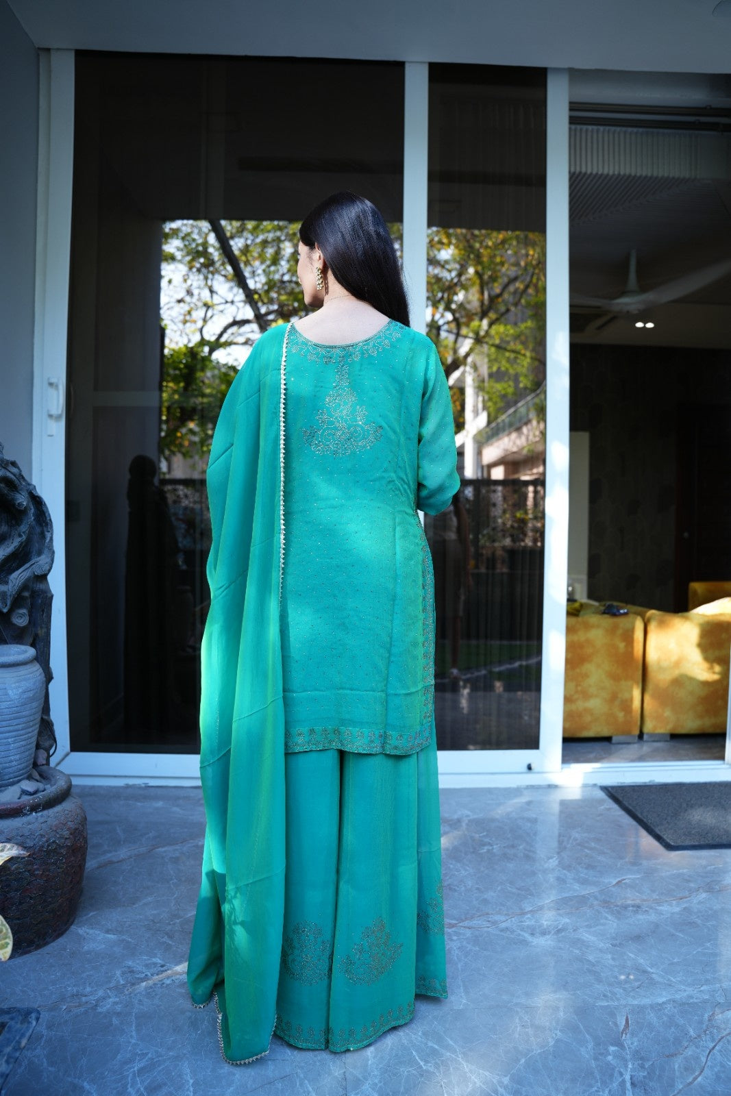 Sharara Suit with Dupatta | Suit with Dupatta | Katyals