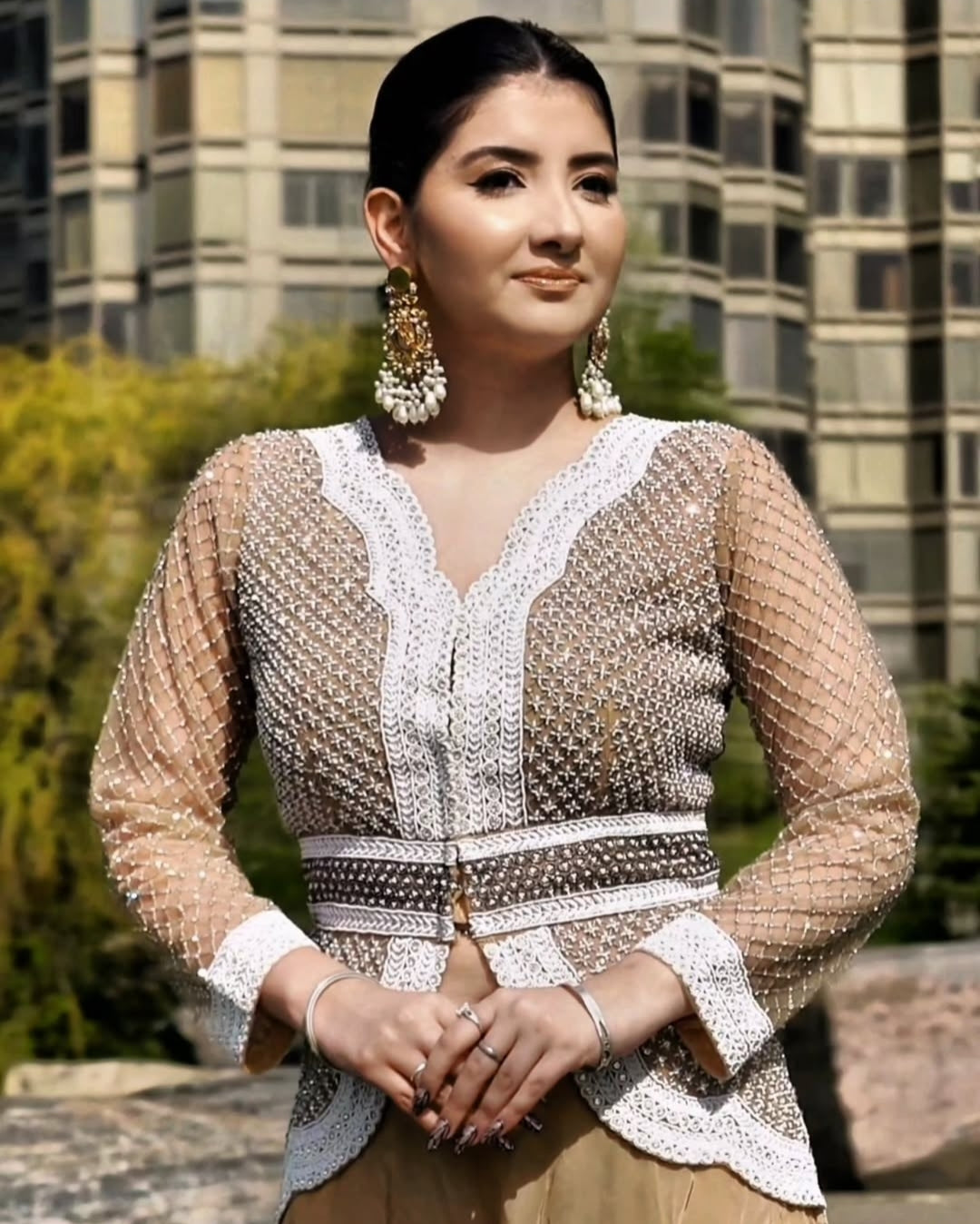 Peplum Top with Palazzo | Peplum Palazzo Set | Katyals