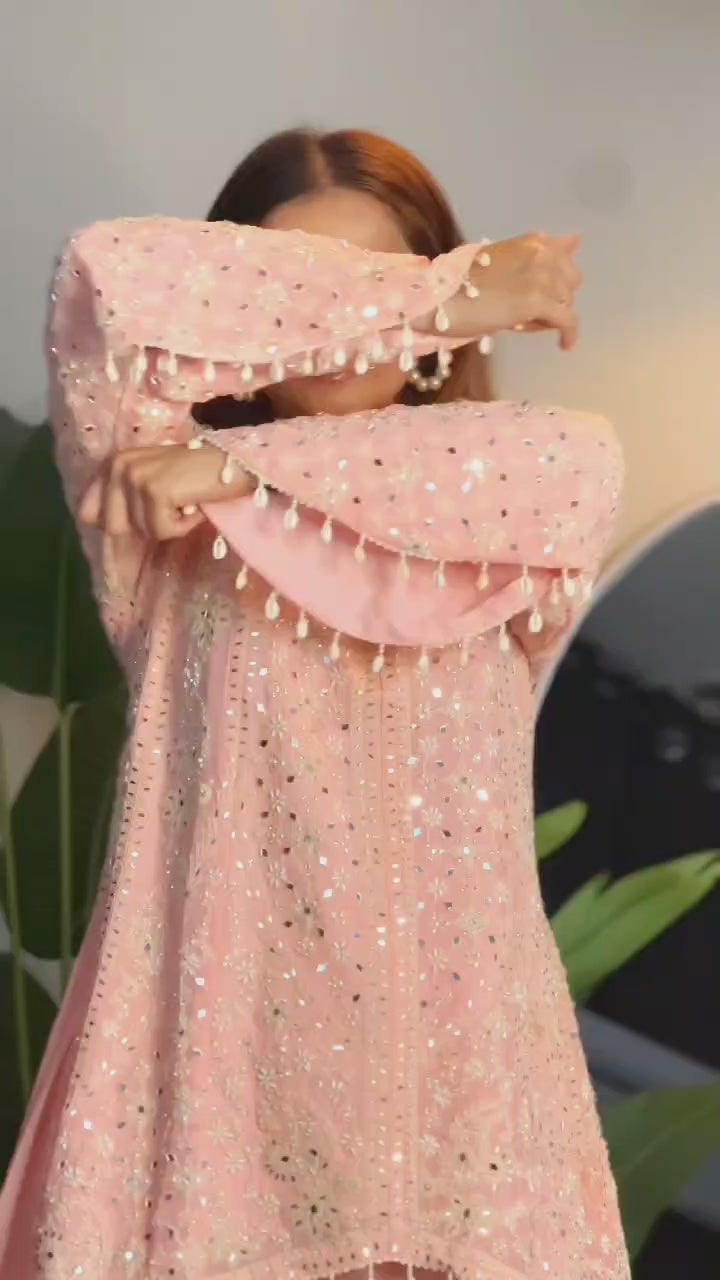Party Wear Dress | Frock Plazo Suit | Katyals